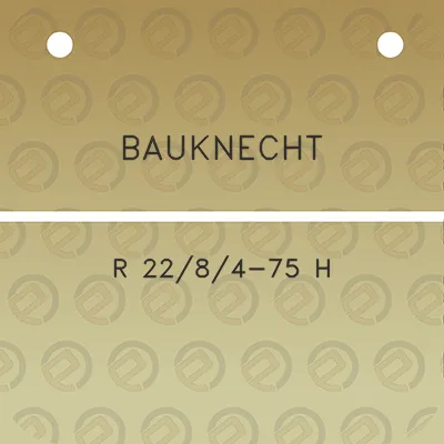 bauknecht-r-2284-75-h