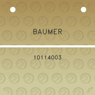 baumer-10114003