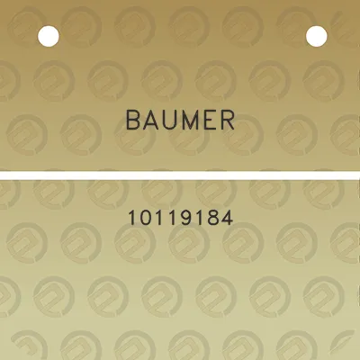 baumer-10119184