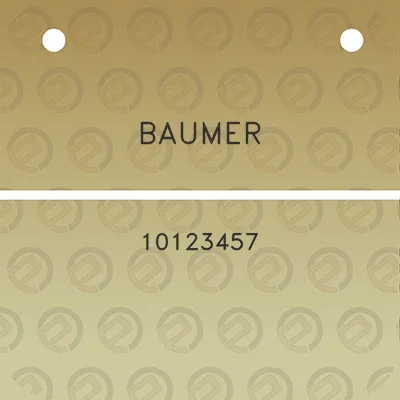 baumer-10123457