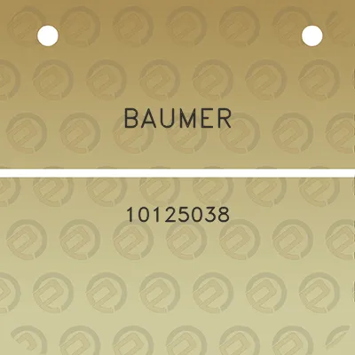 baumer-10125038