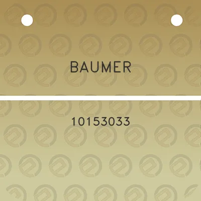 baumer-10153033