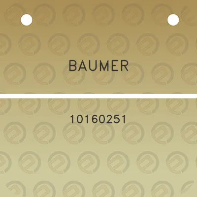 baumer-10160251