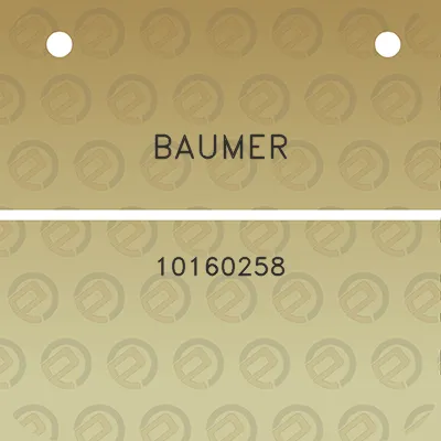 baumer-10160258