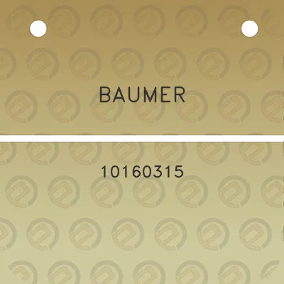 baumer-10160315