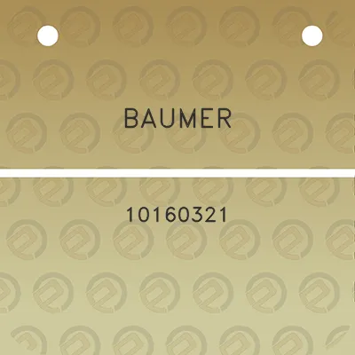 baumer-10160321