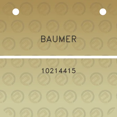 baumer-10214415