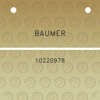 baumer-10220978