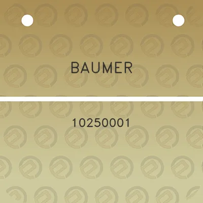 baumer-10250001