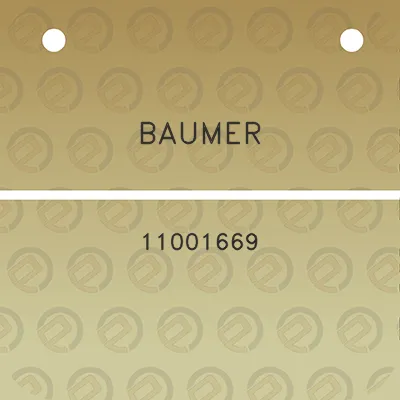 baumer-11001669