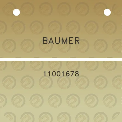 baumer-11001678