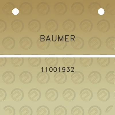 baumer-11001932