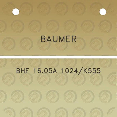 baumer-bhf-1605a-1024k555