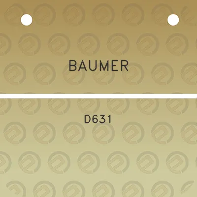 baumer-d631