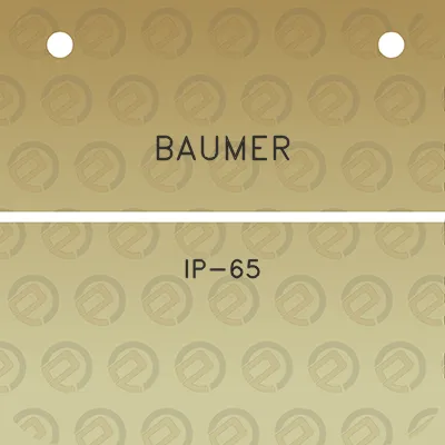 baumer-ip-65