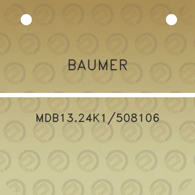 baumer-mdb1324k1508106