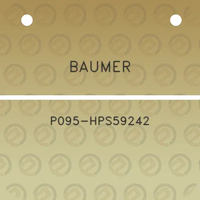 baumer-p095-hps59242