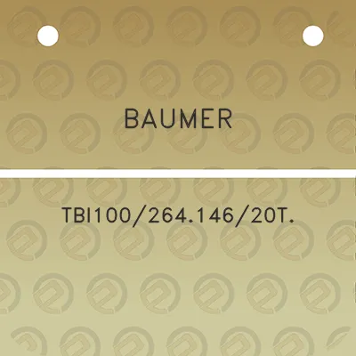 baumer-tbi10026414620t