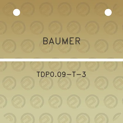 baumer-tdp009-t-3