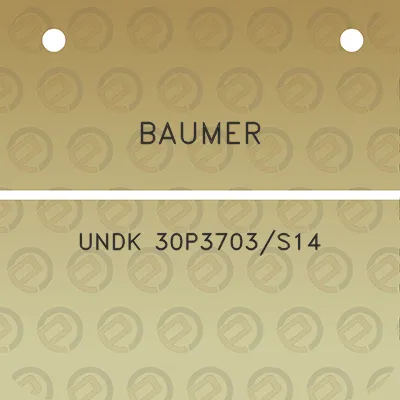 baumer-undk-30p3703s14