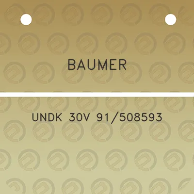 baumer-undk-30v-91508593