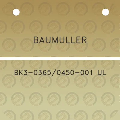 baumuller-bk3-03650450-001-ul