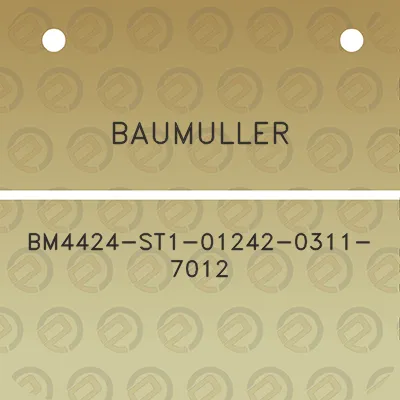 baumuller-bm4424-st1-01242-0311-7012