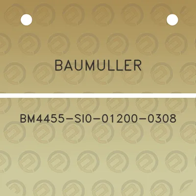 baumuller-bm4455-si0-01200-0308