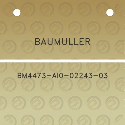 baumuller-bm4473-ai0-02243-03