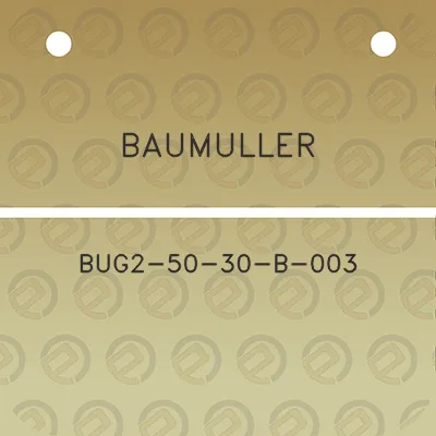 baumuller-bug2-50-30-b-003