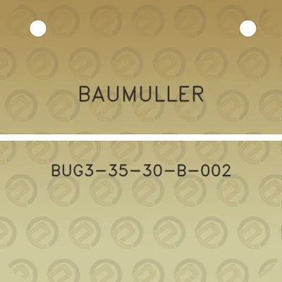 baumuller-bug3-35-30-b-002