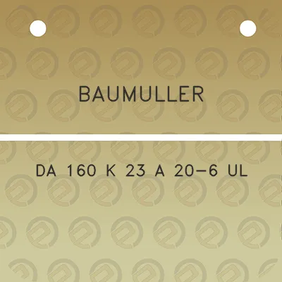 baumuller-da-160-k-23-a-20-6-ul