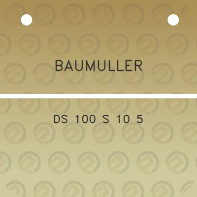 baumuller-ds-100-s-10-5