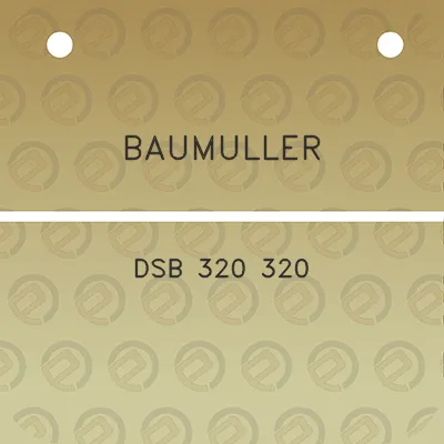 baumuller-dsb-320-320