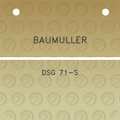 baumuller-dsg-71-s