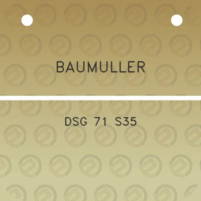 baumuller-dsg-71-s35