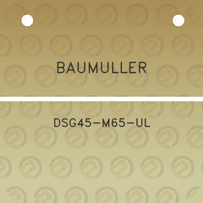 baumuller-dsg45-m65-ul