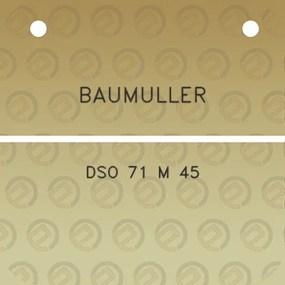 baumuller-dso-71-m-45