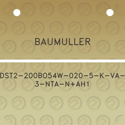 baumuller-dst2-200bo54w-020-5-k-va-3-nta-nah1