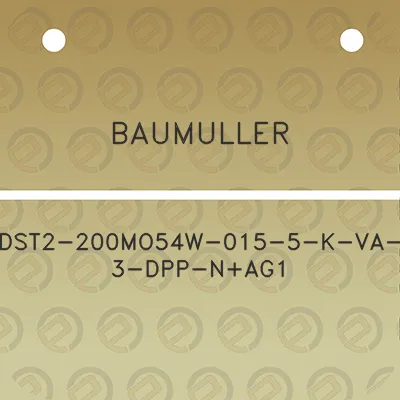 baumuller-dst2-200mo54w-015-5-k-va-3-dpp-nag1