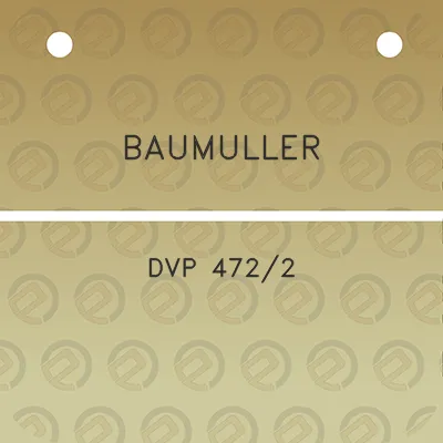 baumuller-dvp-4722