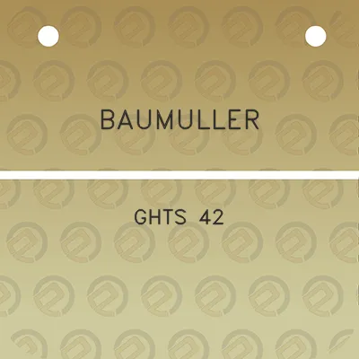 baumuller-ghts-42