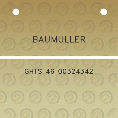 baumuller-ghts-46-00324342