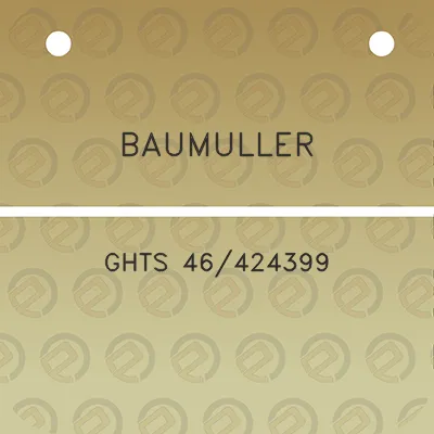 baumuller-ghts-46424399