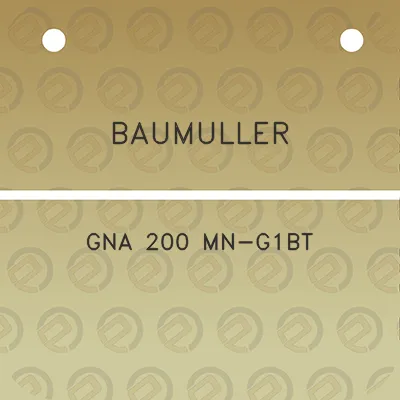 baumuller-gna-200-mn-g1bt