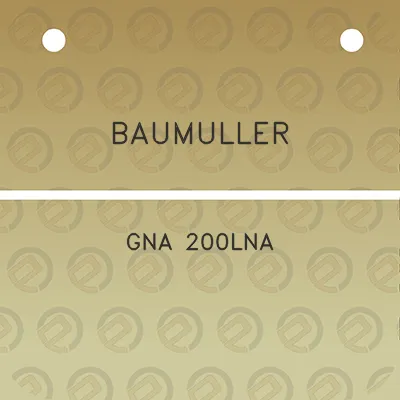 baumuller-gna-200lna