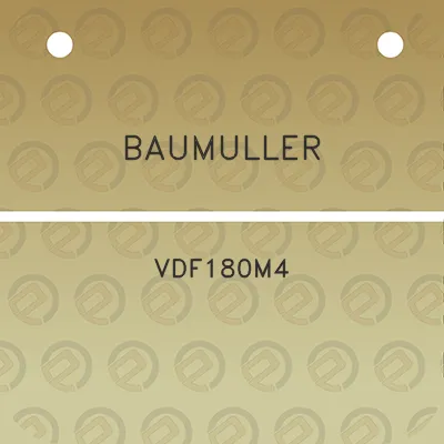 baumuller-vdf180m4