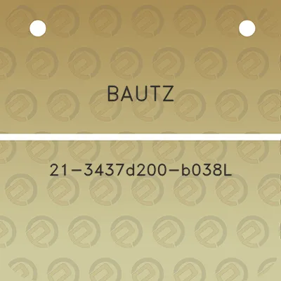 bautz-21-3437d200-b038l