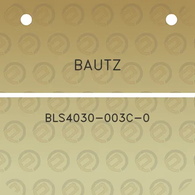 bautz-bls4030-003c-0