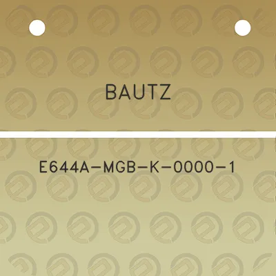 bautz-e644a-mgb-k-0000-1